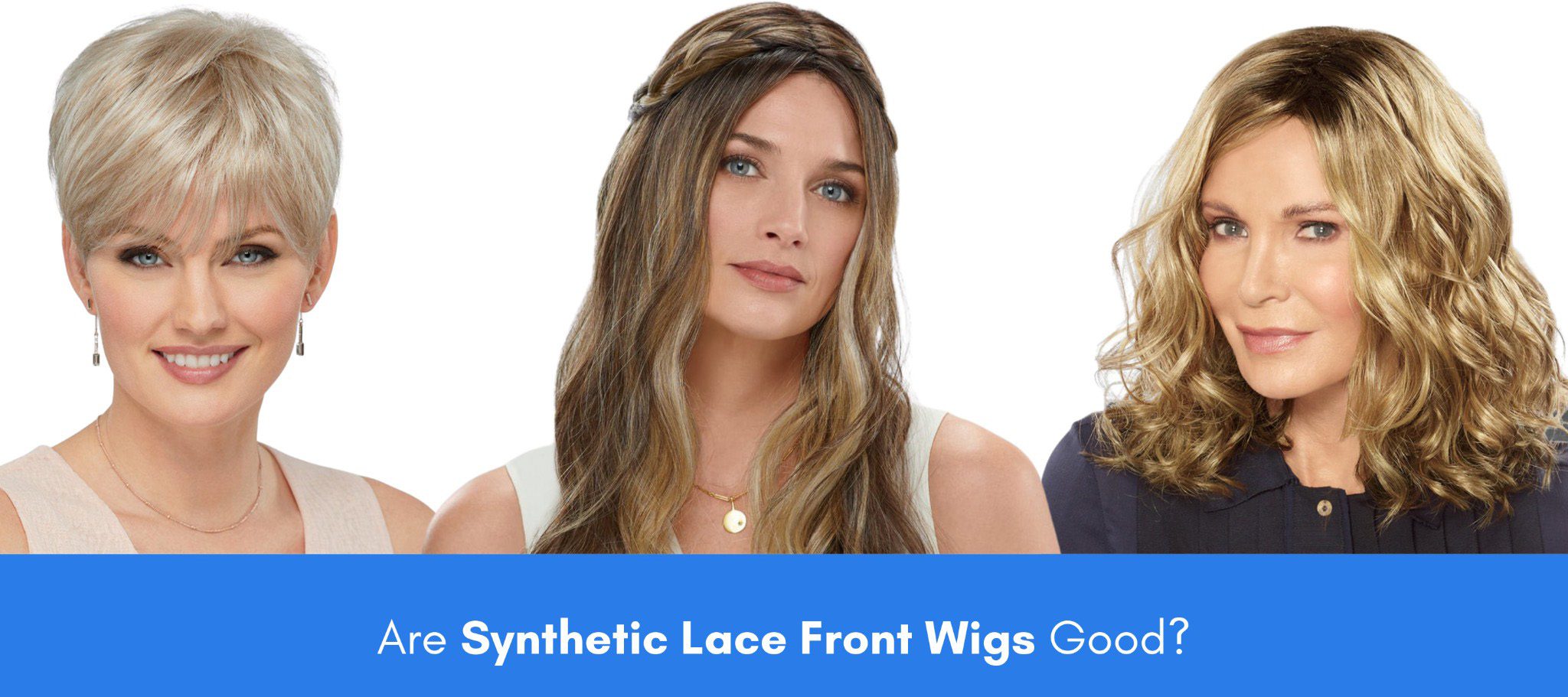 are synthetic lace front wigs good